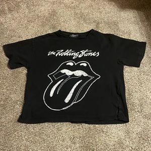 Cute Zara Rolling Stones t-shirt